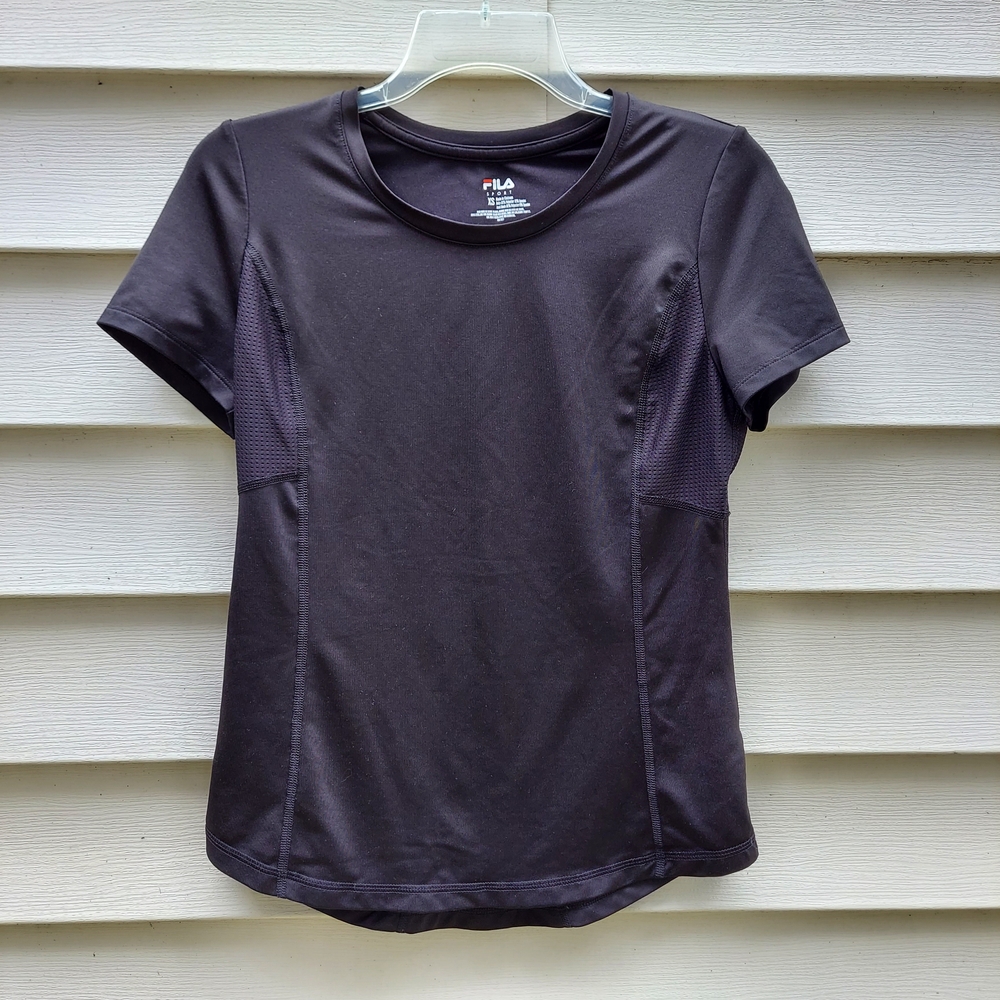 Fila Women's Black Athletic Top
